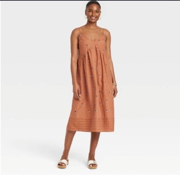 Universal Thread Dresses & Skirts - NWT Universal Thread Spaghetti Strap Midi Boho Dress Size XL